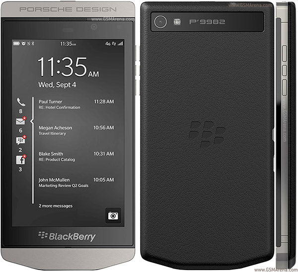 BOXED SEALED Blackberry P'9982 Porsche Design 64GB (Black) - UNLOCKED