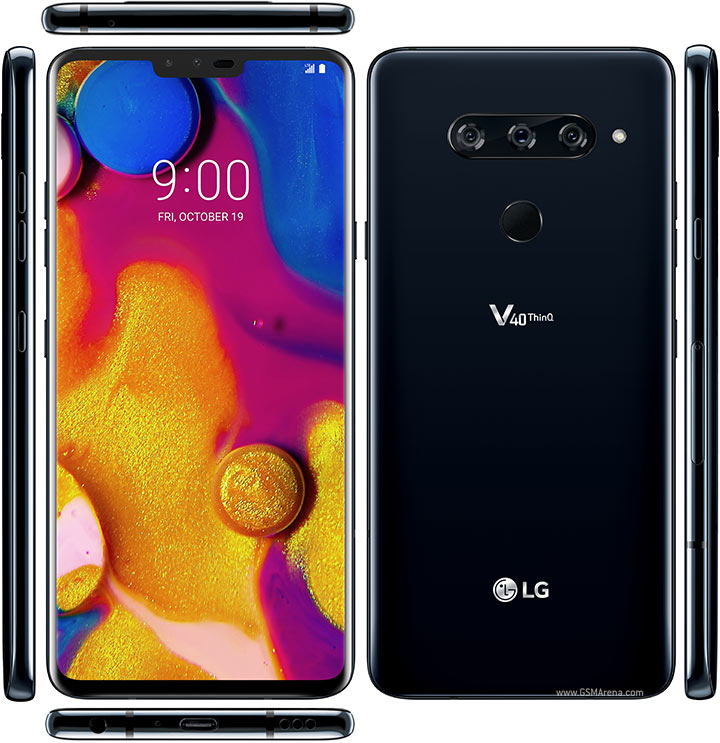 BOXED SEALED LG V40 ThinQ 64GB (Black) - UNLOCKED