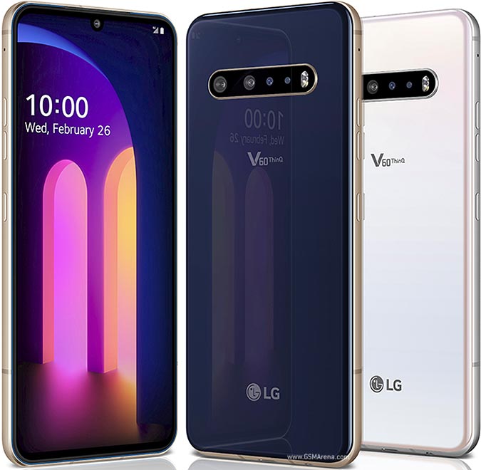BOXED SEALED LG V60 ThinQ 5G 128GB (Black) - UNLOCKED