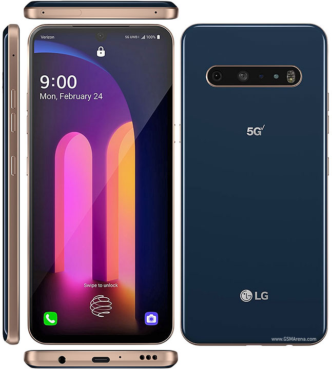 BOXED SEALED LG V60 ThinQ 5G UW 128GB (Black) - UNLOCKED