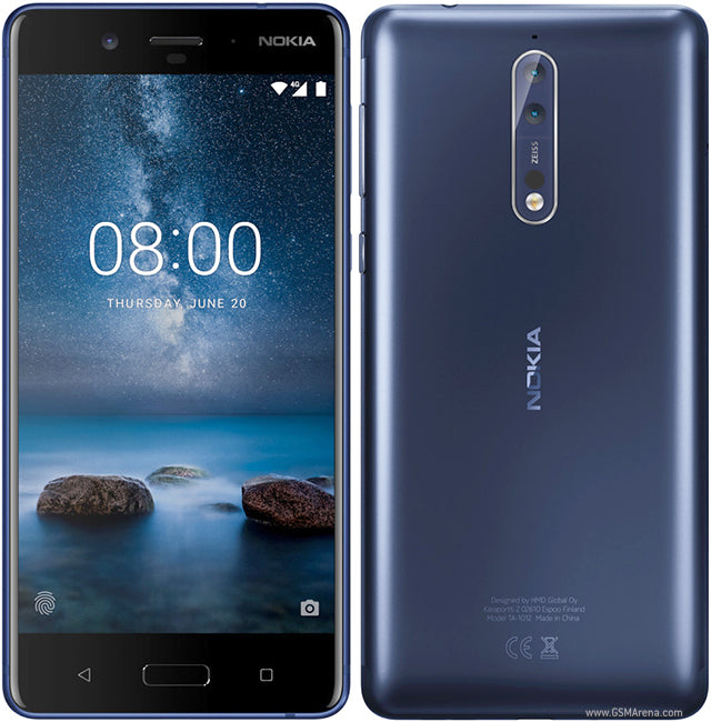 BOXED SEALED Nokia 8 64GB (Black) - UNLOCKED