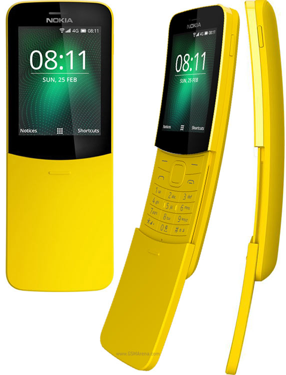 BOXED SEALED Nokia 8110 4G 4GB (Black) - UNLOCKED