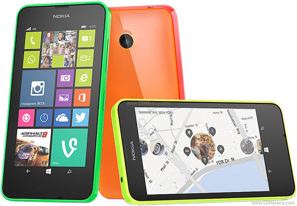BOXED SEALED Nokia Lumia 635 0GB (Black) - UNLOCKED