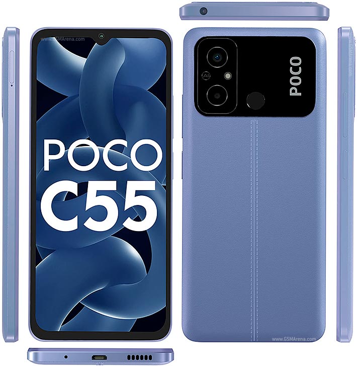 BOXED SEALED Xiaomi Poco C55 64GB (Black) - UNLOCKED